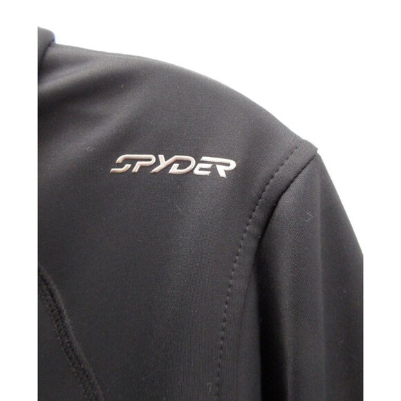 Spyder Jacket Medium Windbreaker Hoodie Fleece Line Softshell Hiking - Picture 10 of 15